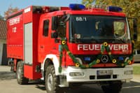 Das neue Einsatzfahrzeug GW-L2 der Feuerwehr Peterskirchen, 2007