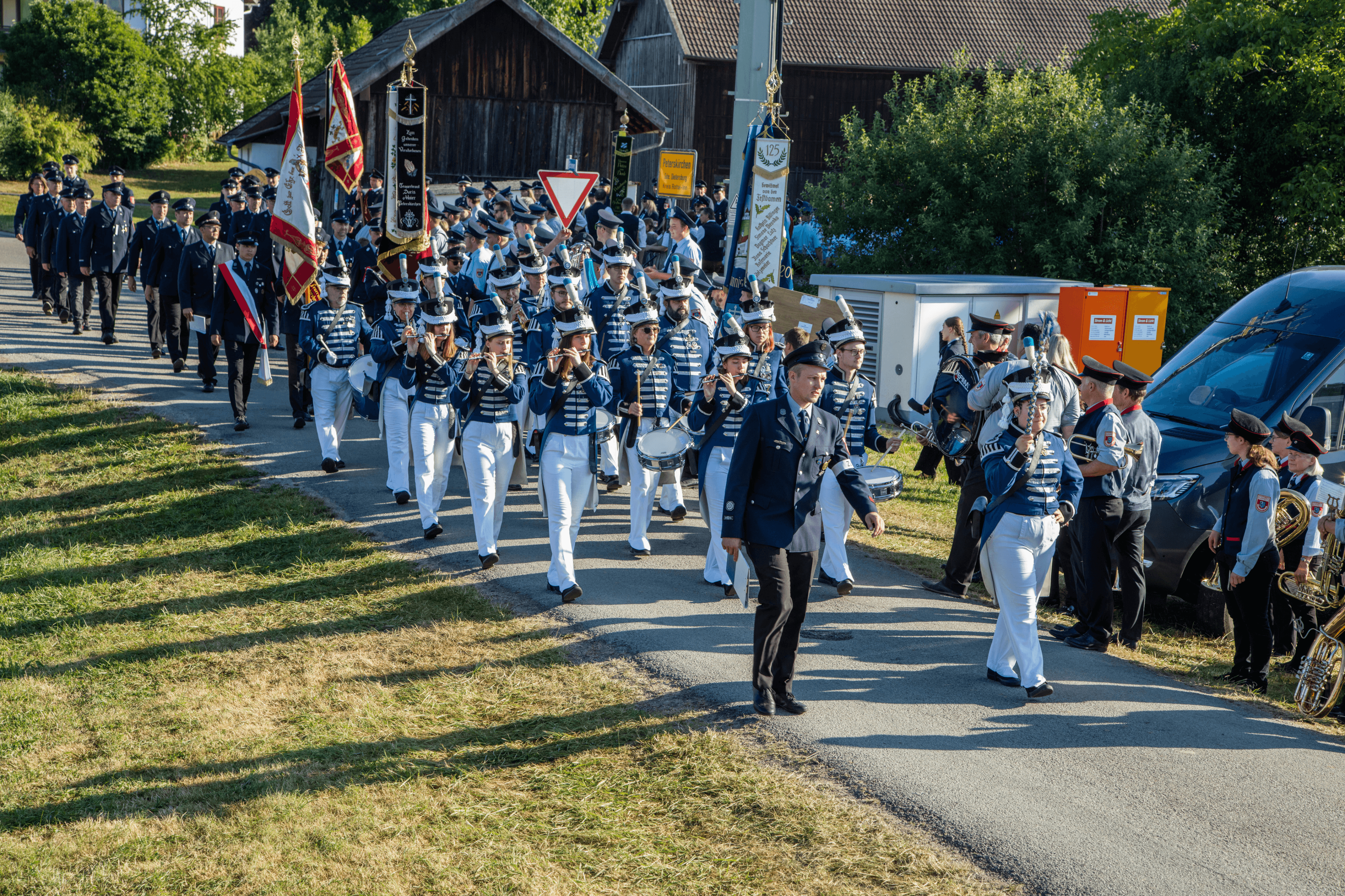 Impression vom Feuerwehrfest zum 125-jährigen Jubiläum der Freiwilligen Feuerwehr Peterskirchen